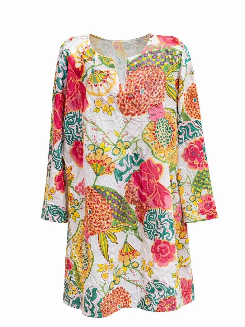 Coral Botanical Garden Tunic — photo 3