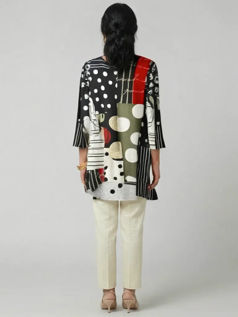 Amelia Patchwork Top — photo 2