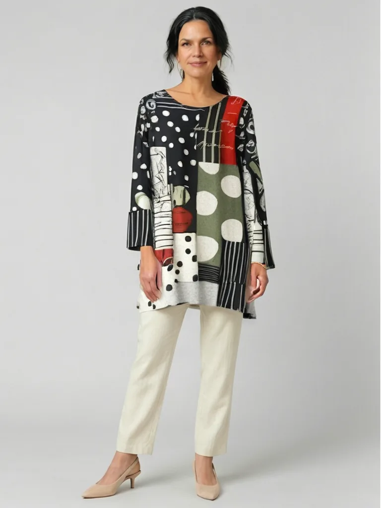 Amelia Patchwork Top