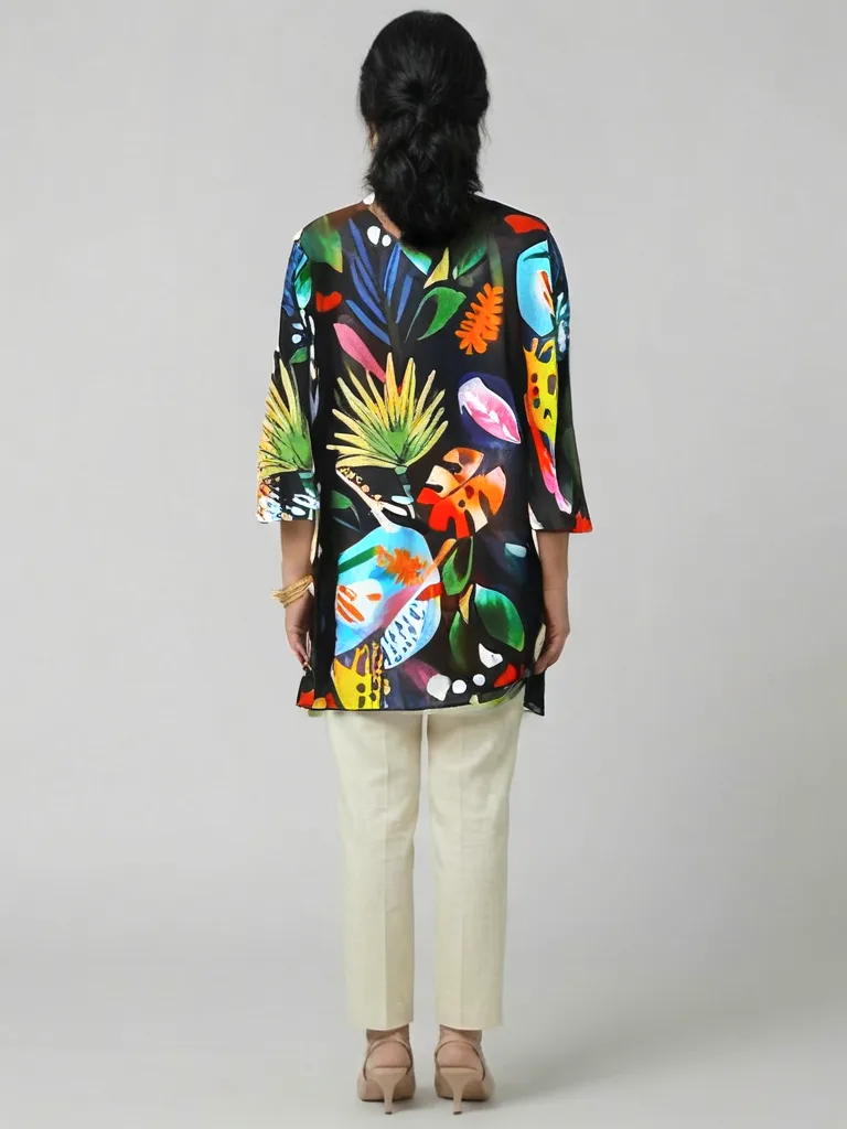 Tropical Night Blouse — photo 2