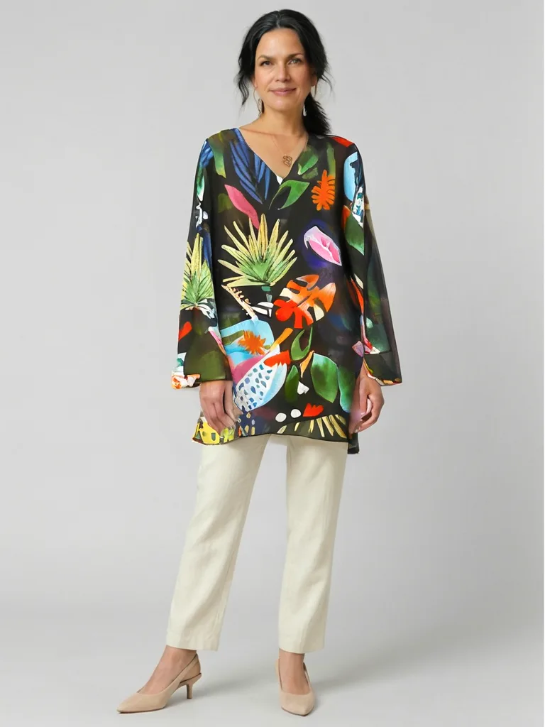 Tropical Night Blouse