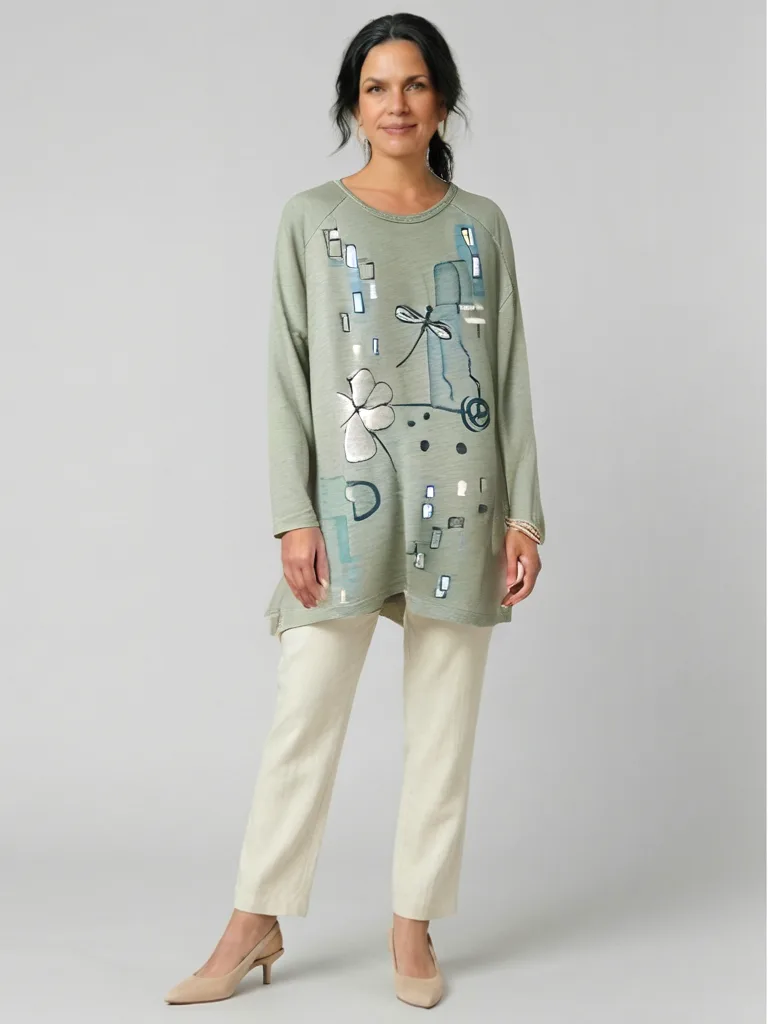 Dragonfly Sage Tunic