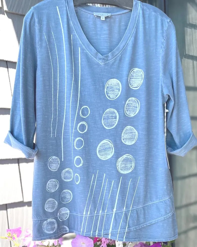 Dot N Line Mineral Wash Tunic — photo 2